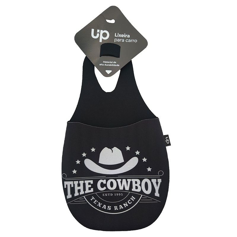 Lixeira para Carro Neoprene Cowgirls UP Electronics