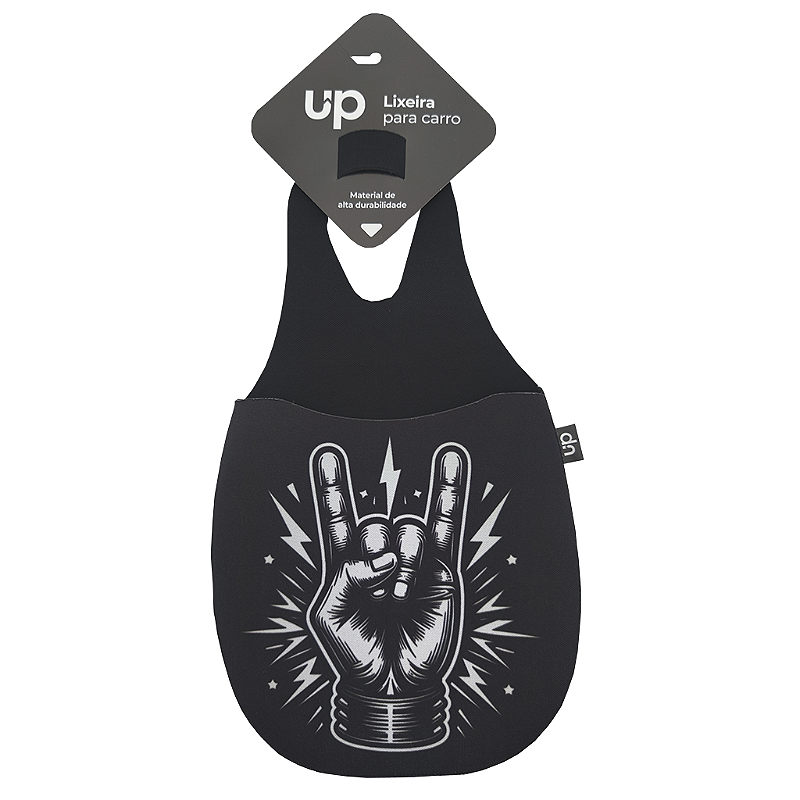 Lixeira para Carro Neoprene Rock UP Electronics