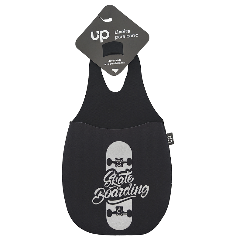 Lixeira para Carro Neoprene Skateboarding UP Electronics